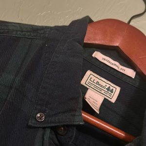 LL Bean flannel